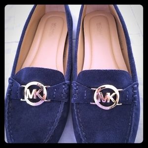 Navy blue Michael Kor Flats